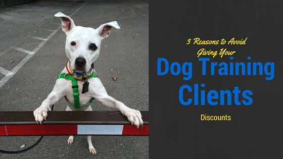 Dog Training Clients Discounts