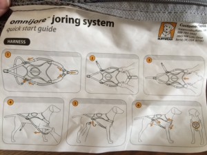 Kit bag includes instructions sewn to inside