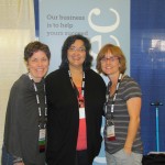 Veronica Boutelle, myself and Gina Phairas of Dogtec. They are really nice folks.