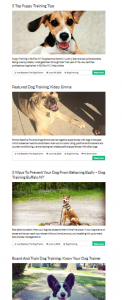 starting a blog for your dog training business