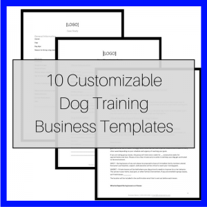 Dog Training Schedule Template from www.themoderndogtrainer.net
