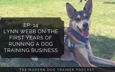 Ep 14 – Lynn Webb on the First Years of Running a Dog Training Business