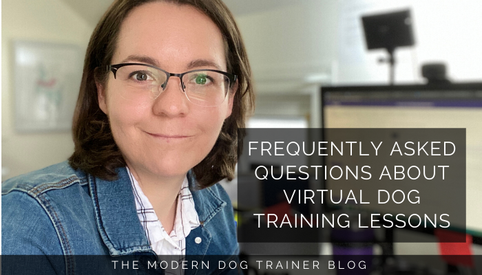Frequently Asked Questions about Virtual Dog Training Lessons