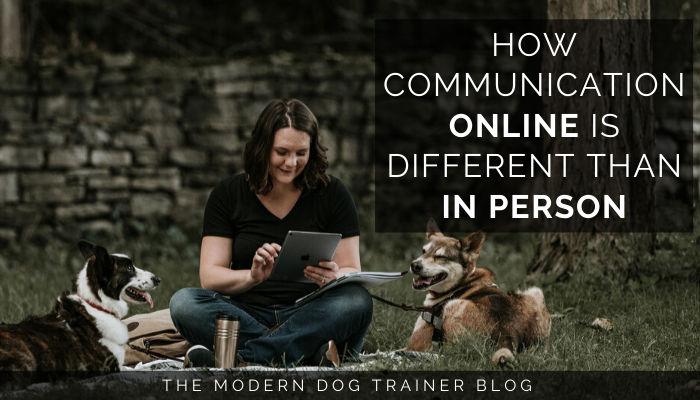 How Communication Online is Different than in Person