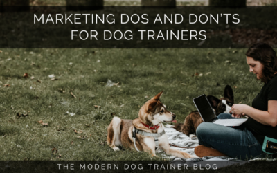 Marketing Dos and Don’ts for Dog Trainers