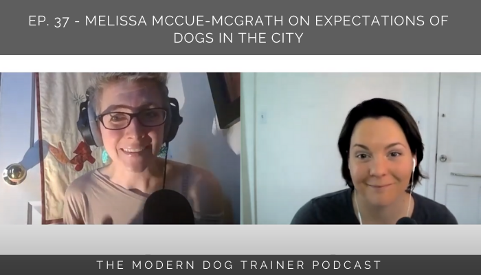 Episode 37 – Melissa McCue-McGrath on Expectations of Dogs in the City