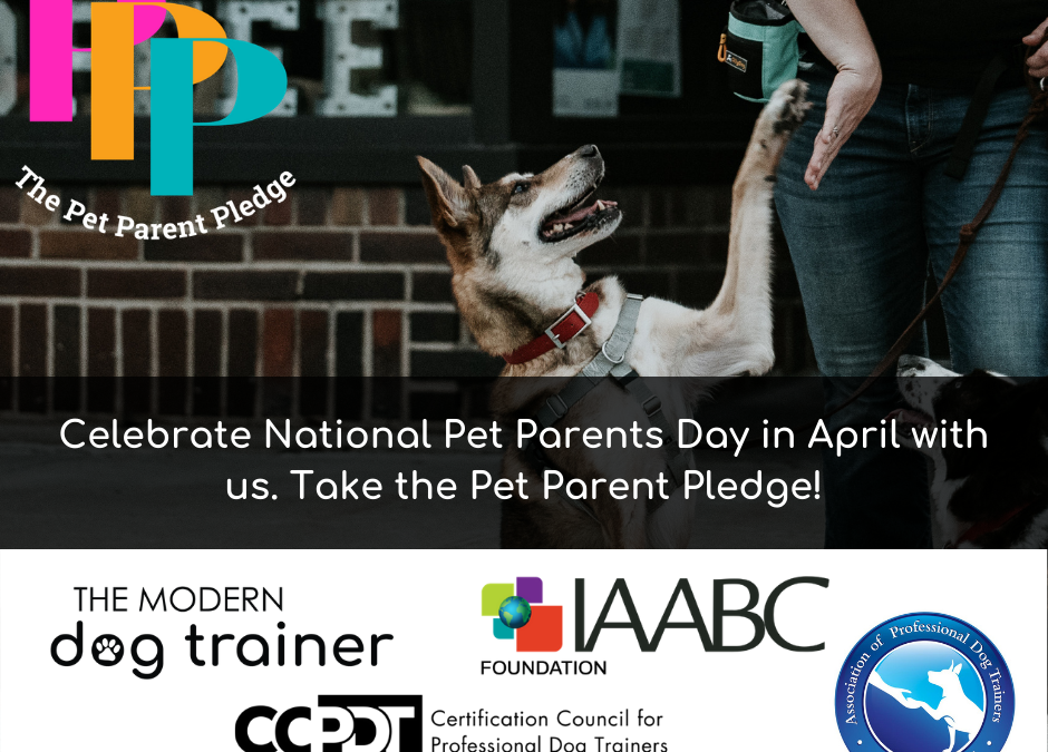 Take the Pet Parent Pledge for National Pet Parents Day