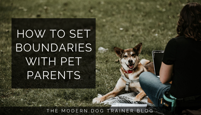How to Set Boundaries with Pet Parents