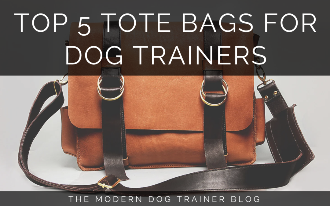 Top 5 Tote Bags For Dog Trainers