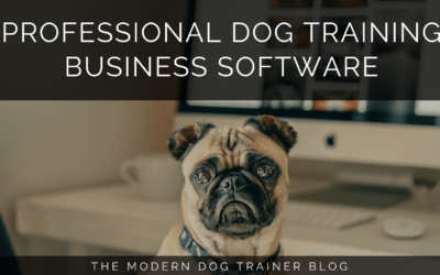 Dog Training Business Software