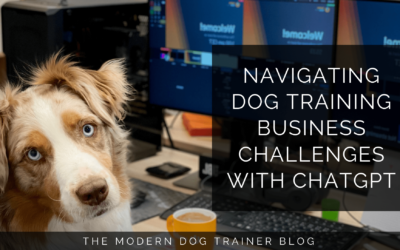 Navigating Solo Business Challenges with ChatGPT: A Game Changer for Dog Trainers