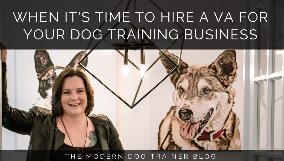 Deciding When It’s Time to Hire a VA for Your Dog Training Business