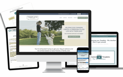 The Ultimate Dog Trainer Website Template